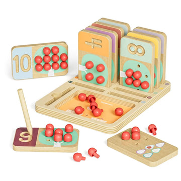 Toddler Wooden Math Learning Toy